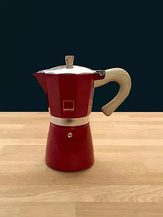 GNALI & ZANI | Cafetière italienne Venezia 6 tasses rouge | rot